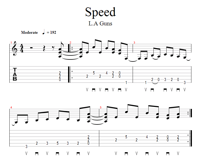 Powerslave -Iron Maiden - tablature