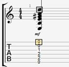 Les notes de musique : une noire