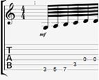 Les notes de musique : une quadruple croche