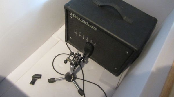 Vue du HP à l'intérieur du caisson